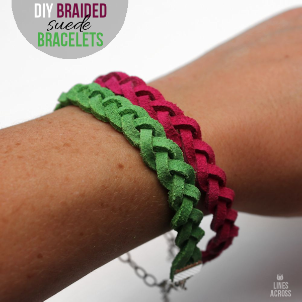How do you make a braided bracelet?